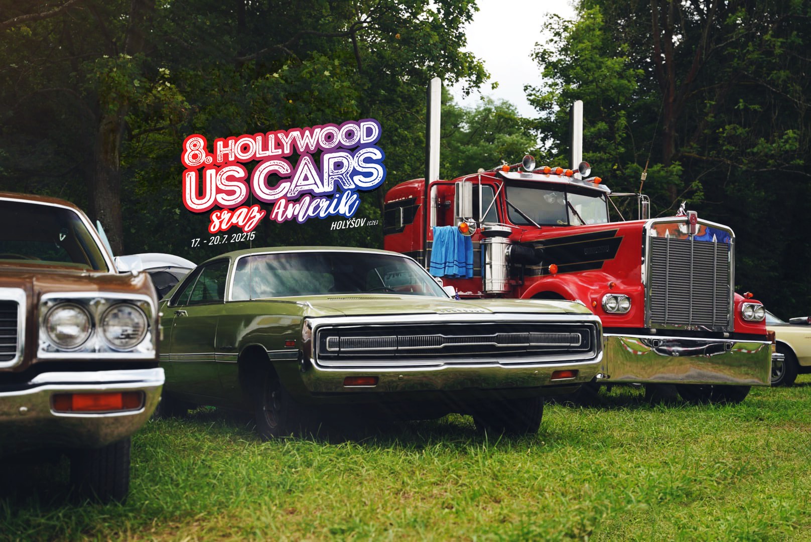 8. Hollywood US CARS 2025 - sraz Amerik